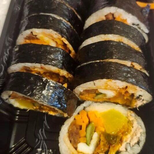 참치 김치 김밥 Tuna Kimchi Kimbap